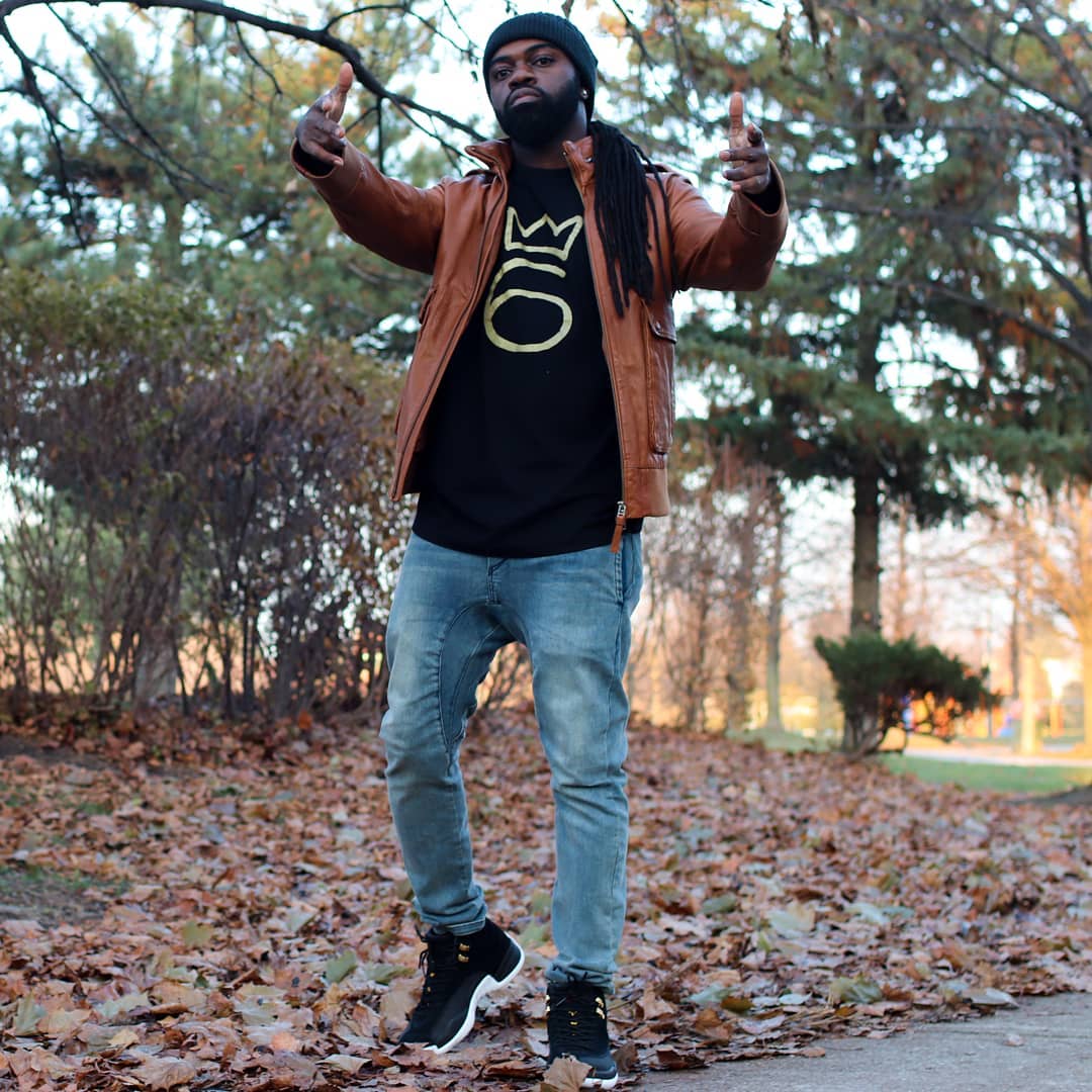 Classic Six Hoodie – Gold on Black