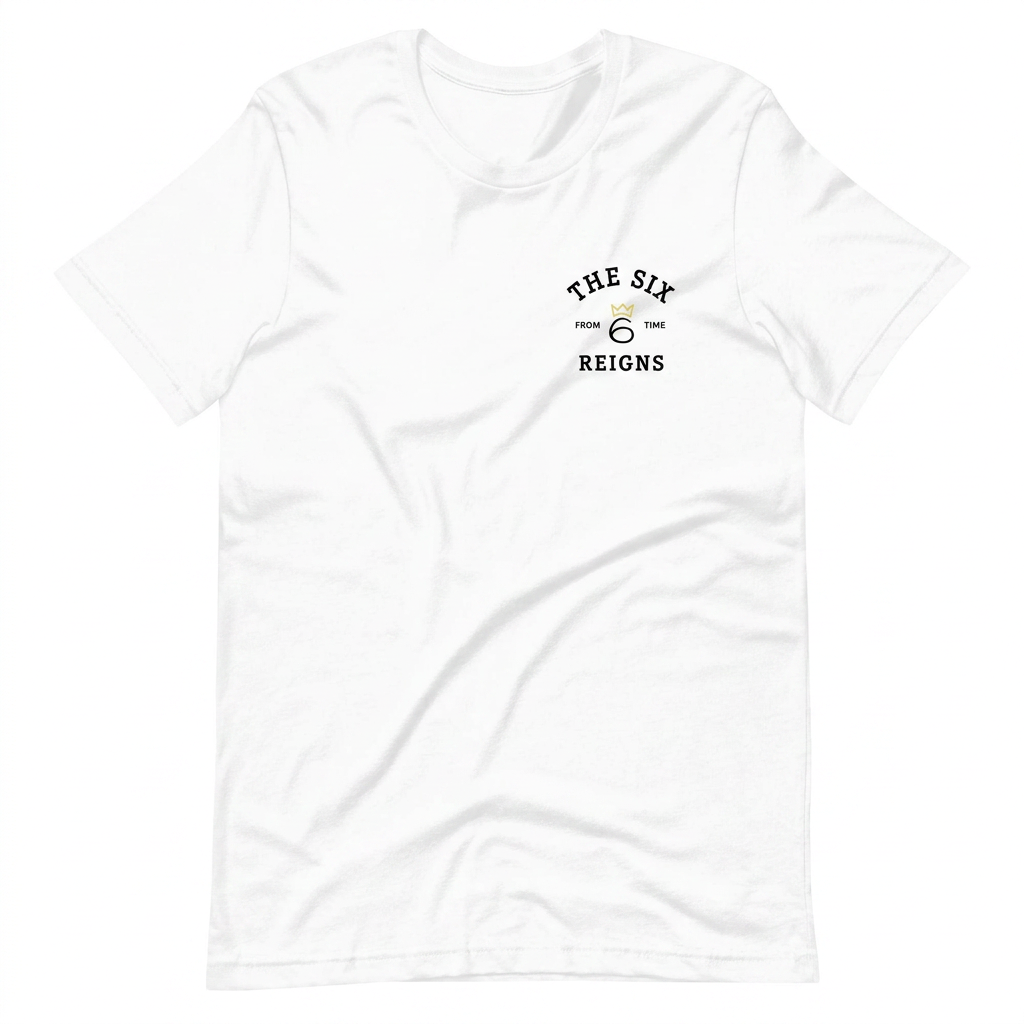 black and white time logo t-shirt