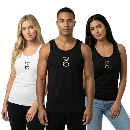 Classic 6Reigns Embroidered Tank Tops