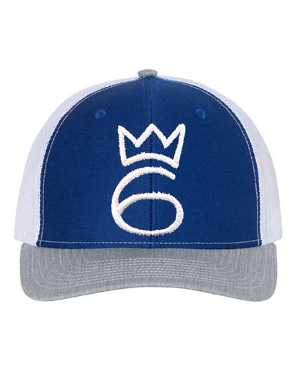 Classic Six Trucker Cap - True Blue