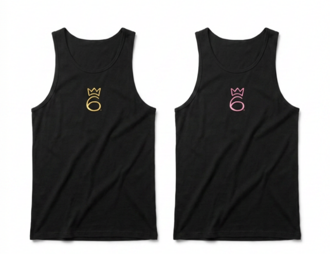 Classic 6Reigns Embroidered Tank Tops