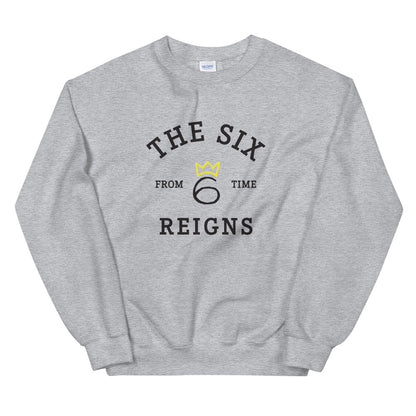 From Time Logo Embroidered Hoodie – Black graphic on Heather Grey