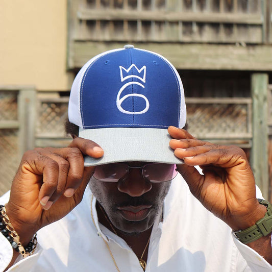 Classic Six Trucker Cap - True Blue