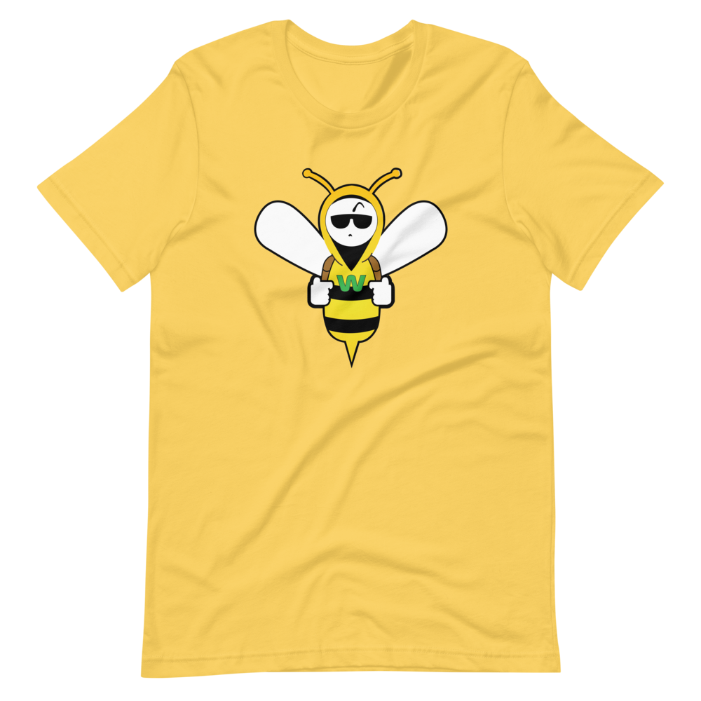 T-Shirt Wannabee – Big Logo on Yellow